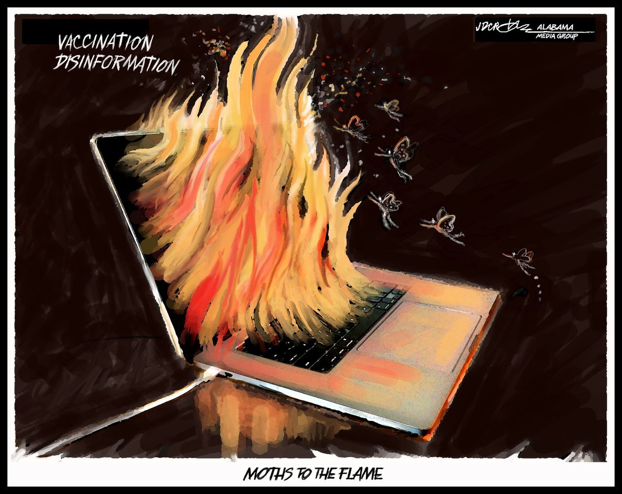 Moths to the flame: We thought COVID ‘was a hoax’